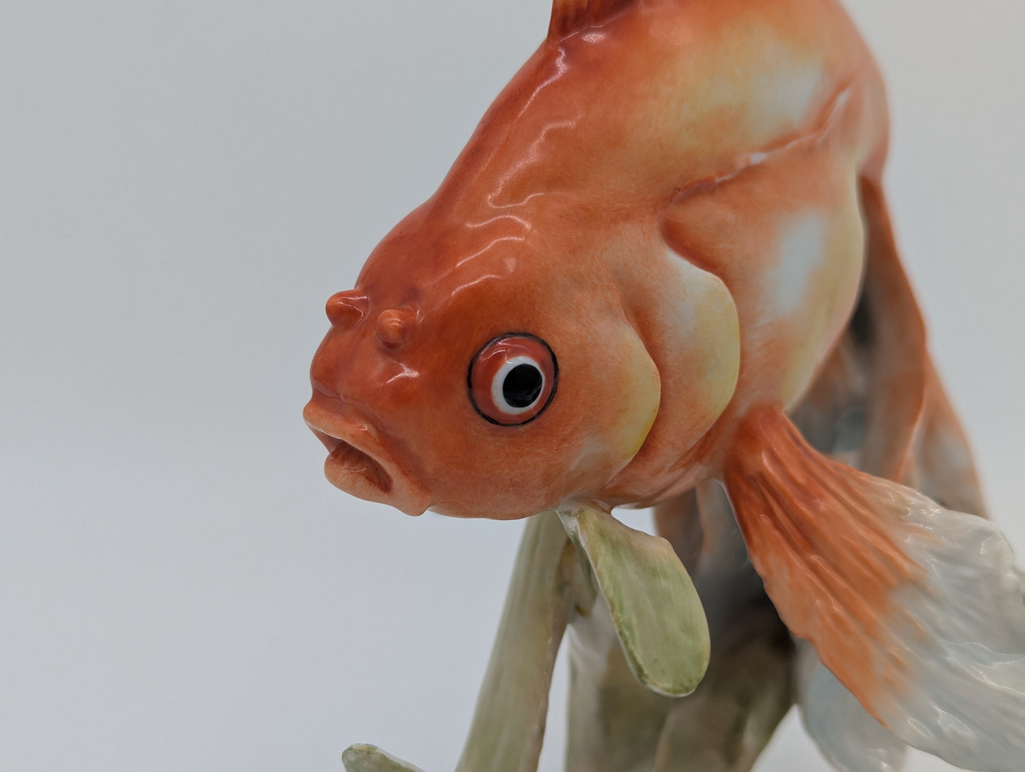 Rosenthal Goldfisch Figur Fritz Heidenreich Porzellan handbemalt Skulptur