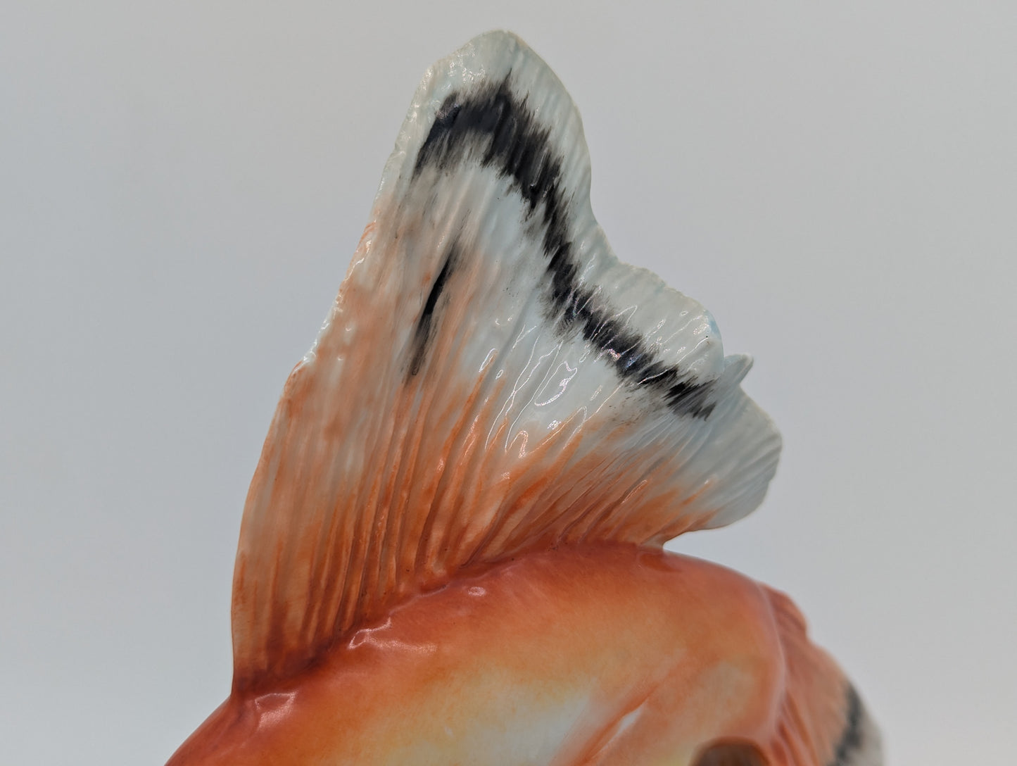 Rosenthal Goldfisch Figur Fritz Heidenreich Porzellan handbemalt Skulptur