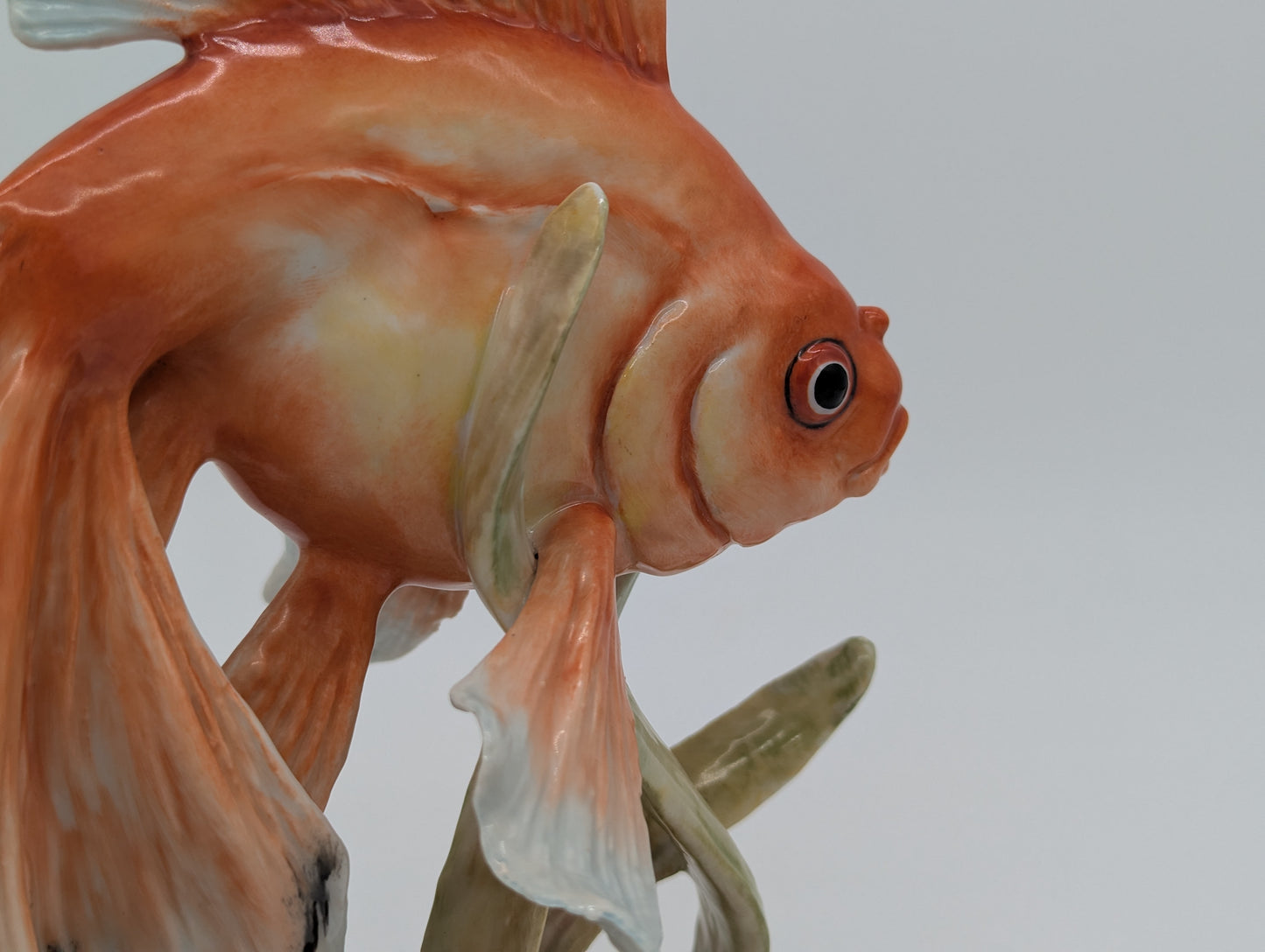 Rosenthal Goldfisch Figur Fritz Heidenreich Porzellan handbemalt Skulptur