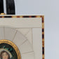 Lupenmalerei Madame Seriziat feine Porträt Miniatur im Rahmen Bild