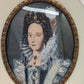 Lupenmalerei Miniaturmalerei Königin Elisabeth I Porträt Miniatur im Rahmen