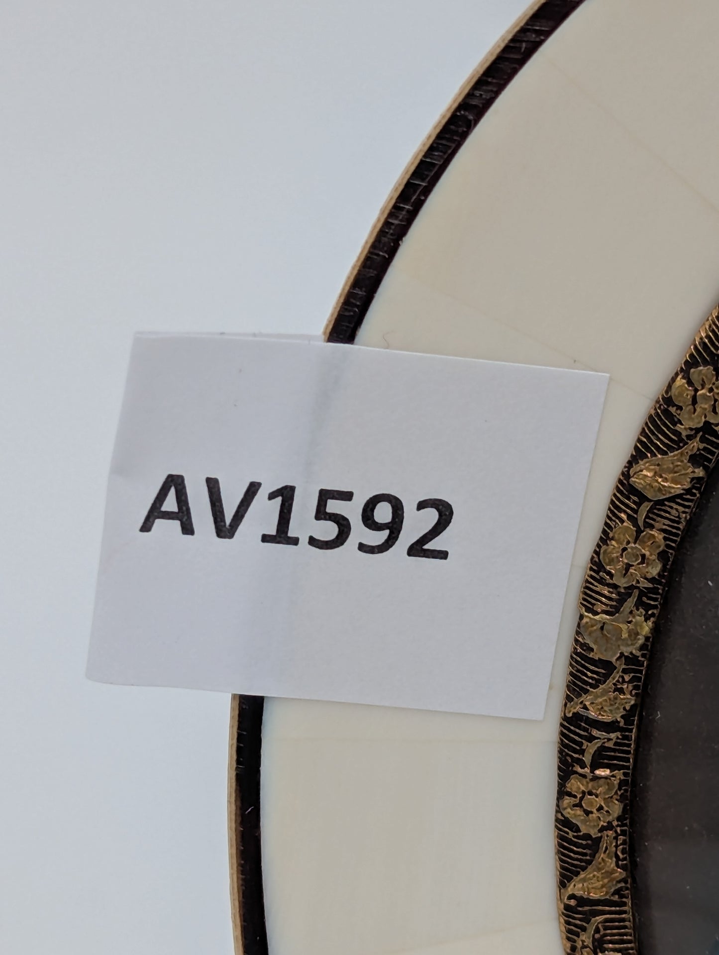 Lupenmalerei Miniaturmalerei Cosima Wagner feine Porträt Miniatur im Rahmen