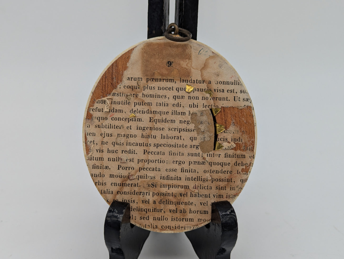 Lupenmalerei Edle Dame im Rokoko-Stil Porträt Miniatur im Rahmen