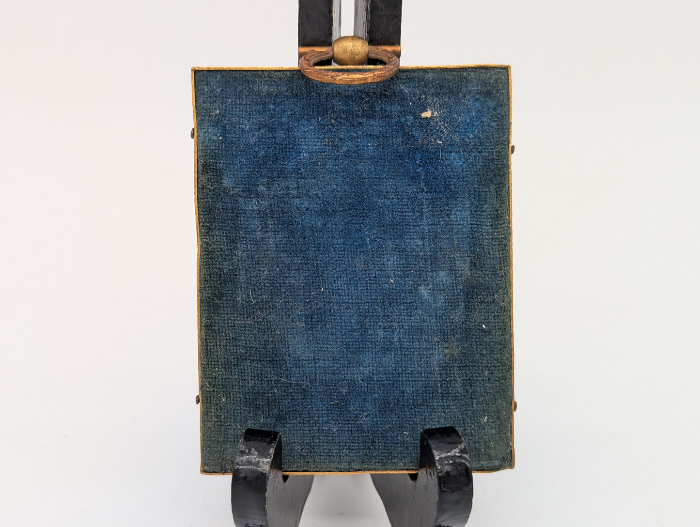 Lupenmalerei Constanze Mozart feine Porträt Miniatur im Rahmen