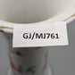 Antike Beyer und Bock Porzellan Vase Florales Dekor mit Goldrand