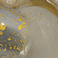 Edler Murano Glas Aschenbecher Goldstaub Elegante Vintage