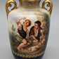 Antike RS Suhl Prunk Vase Klassisches Motiv mit Goldstaffierung