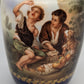 Antike RS Suhl Prunk Vase Klassisches Motiv mit Goldstaffierung