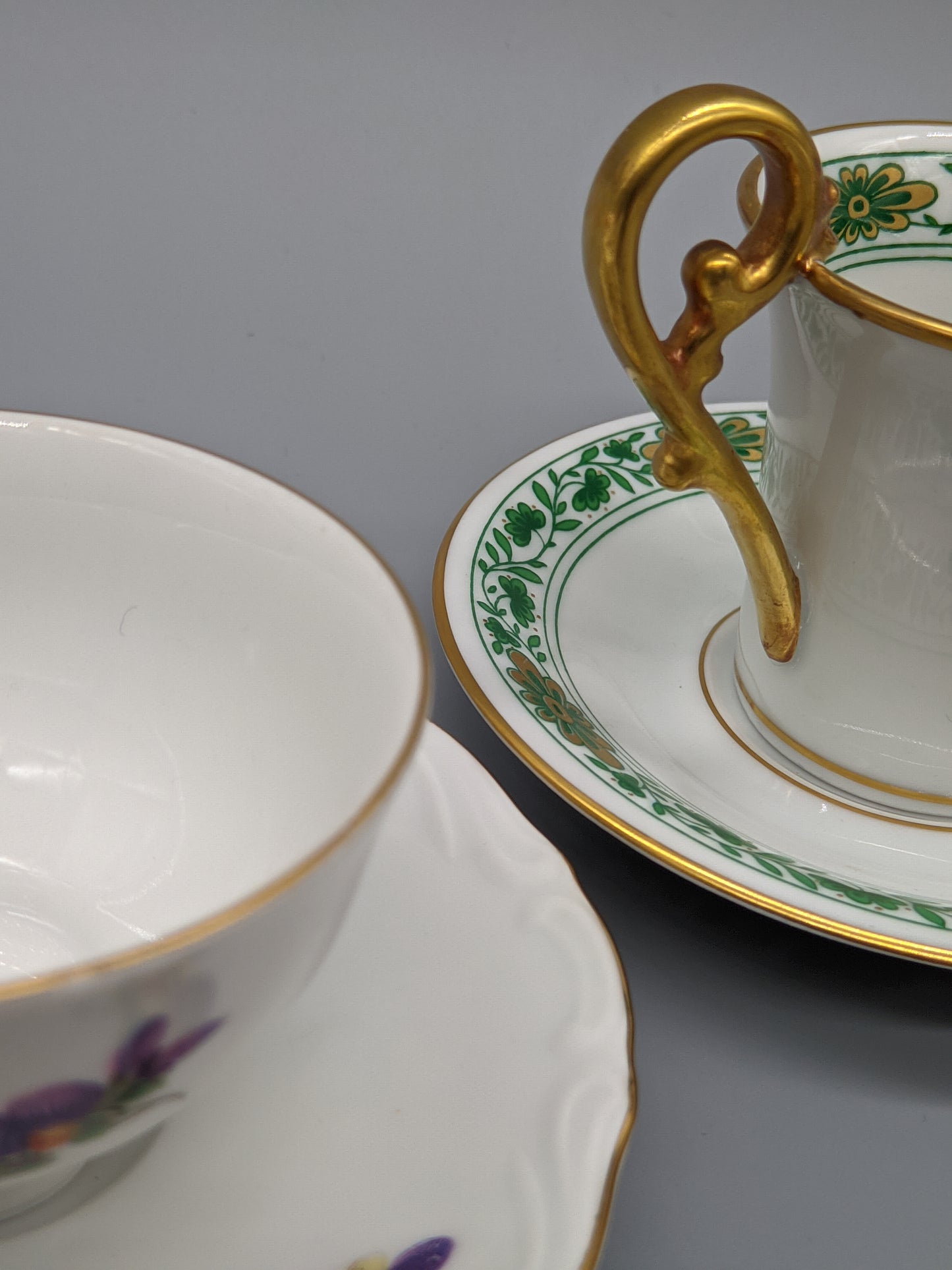 Exklusive Sets aus Porzellan – Edle Vintage Mokka Tassen