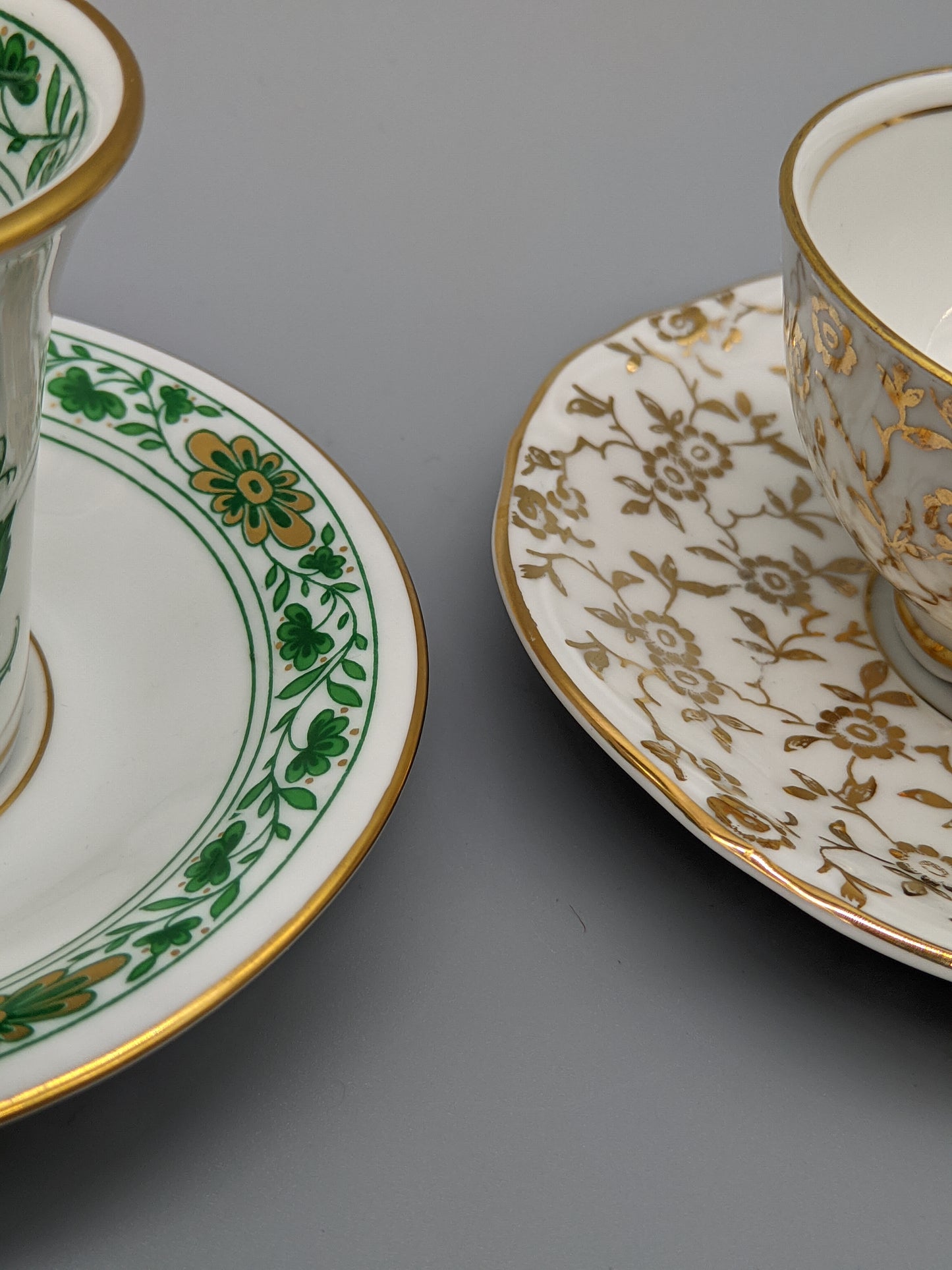 Exklusive Sets aus Porzellan – Edle Vintage Mokka Tassen