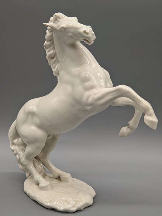 Hutschenreuther Porzellan Figur Steigendes Pferd von G. Granget