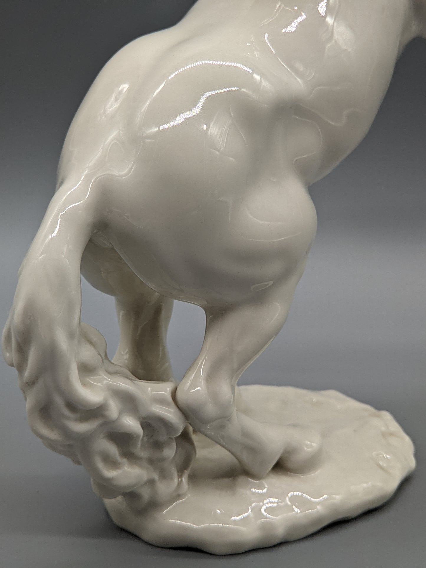 Hutschenreuther Porzellan Figur Steigendes Pferd von G. Granget