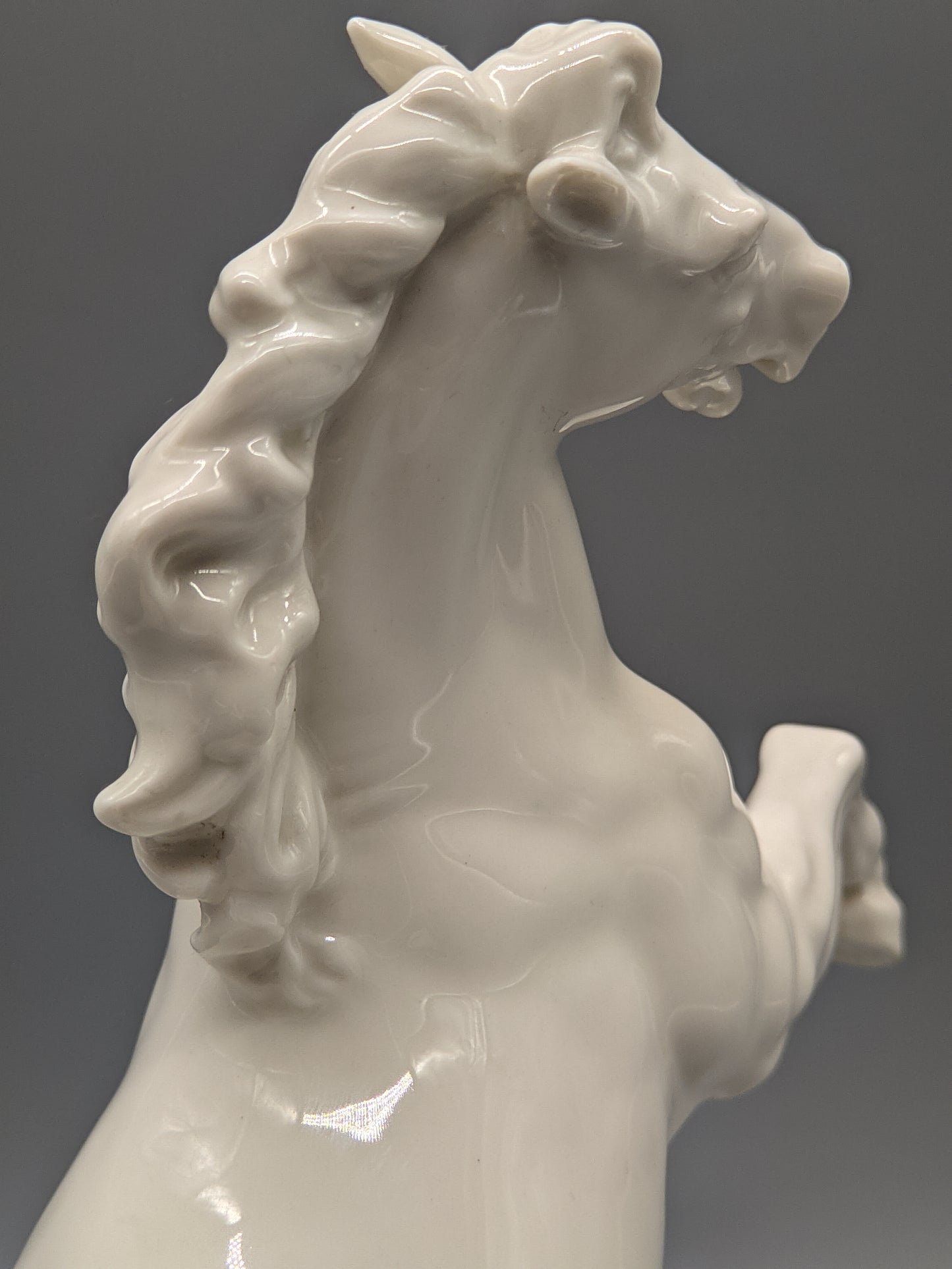 Hutschenreuther Porzellan Figur Steigendes Pferd von G. Granget