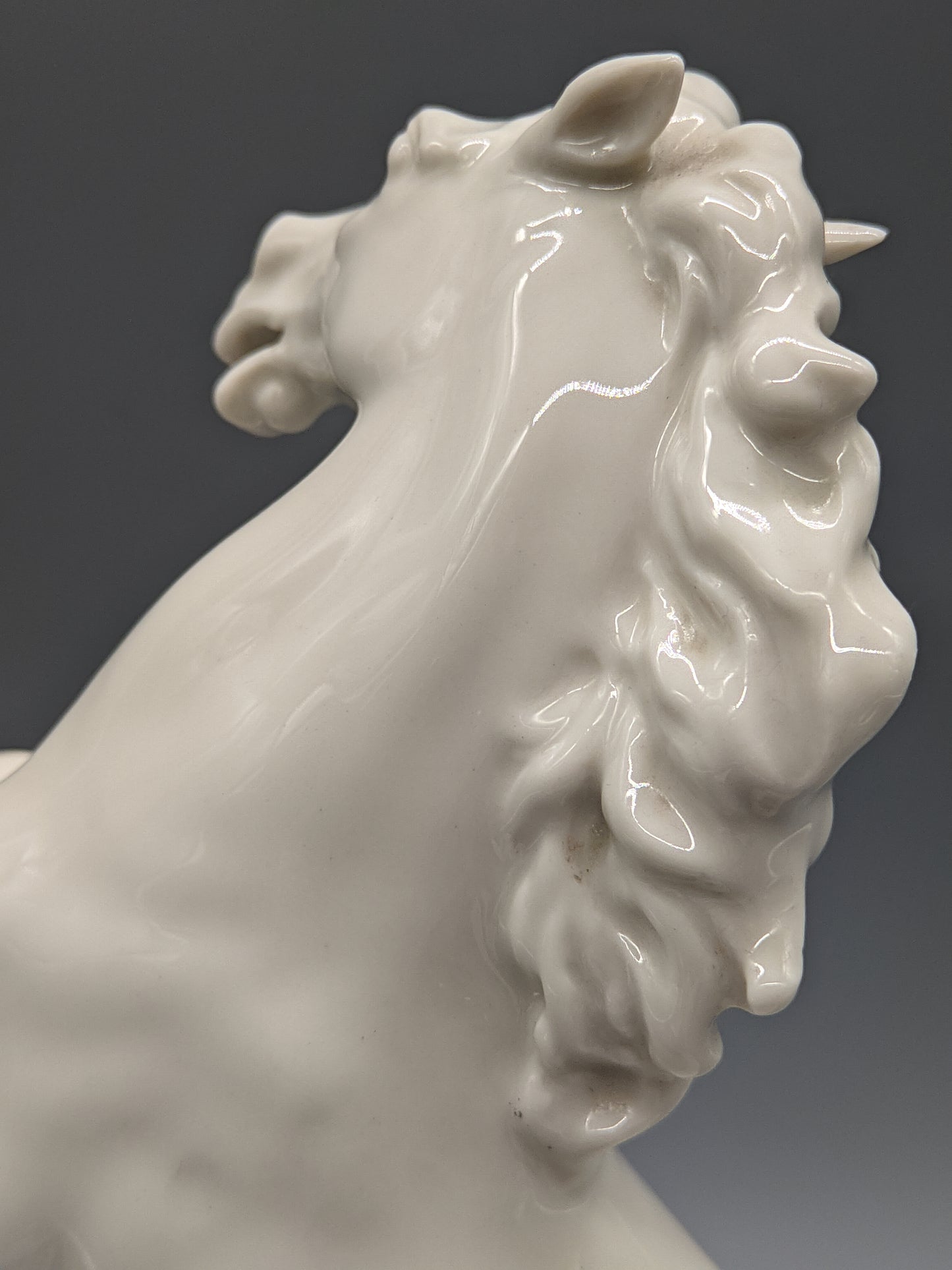 Hutschenreuther Porzellan Figur Steigendes Pferd von G. Granget