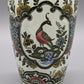 Villeroy & Boch Paon Vase Handausgemaltes Pfauen Motiv