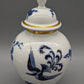 Schumann Arzberg Deckel Vase  Paradiesvogel-Dekor in Echt Cobalt