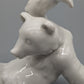 Meissen Bär Weiß Verspielte Porzellan Figur Meissener Porzellan