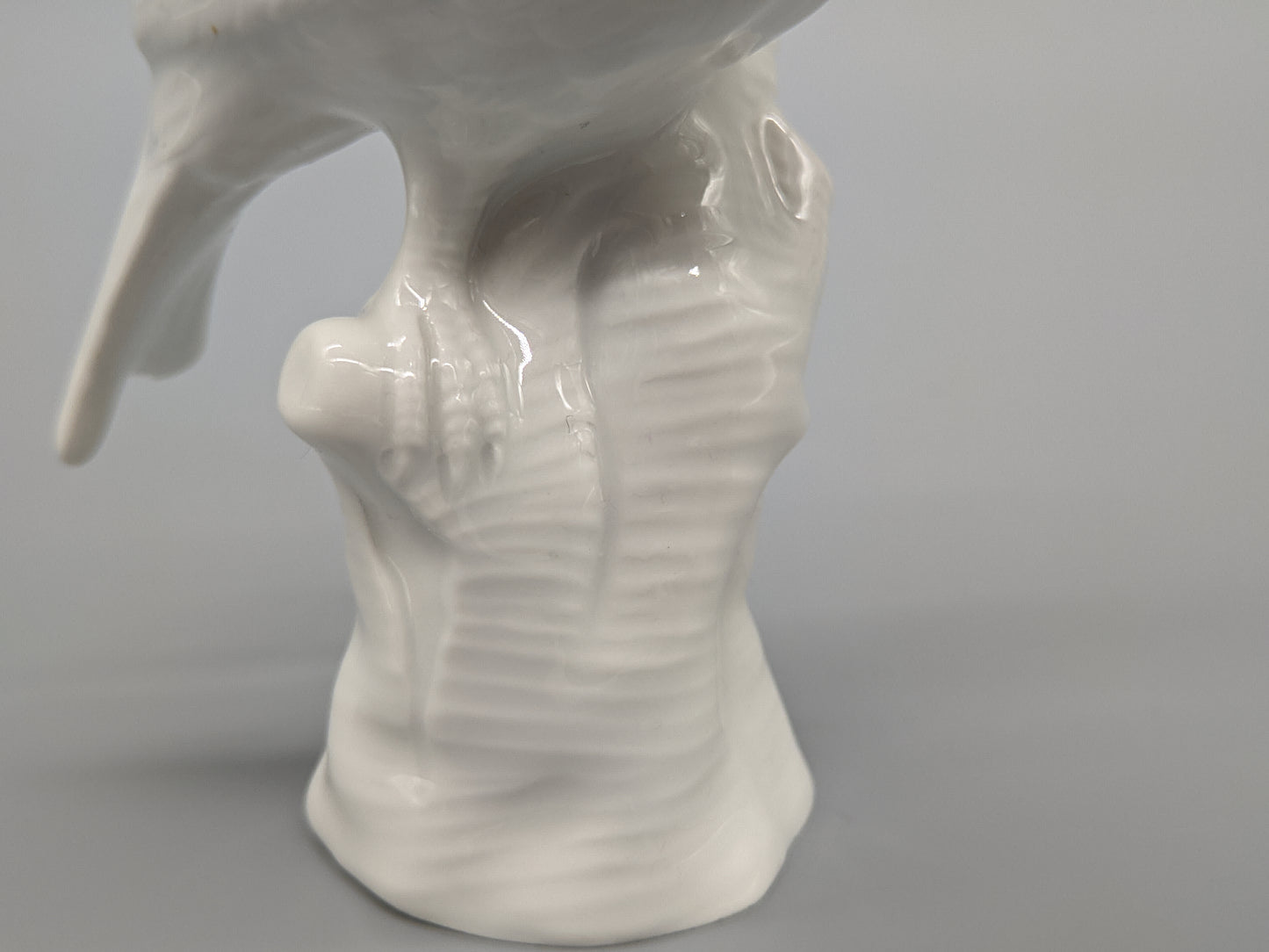 Edle Meissen Porzellan Figur Weißer Vogel Klassische Handwerkskunst