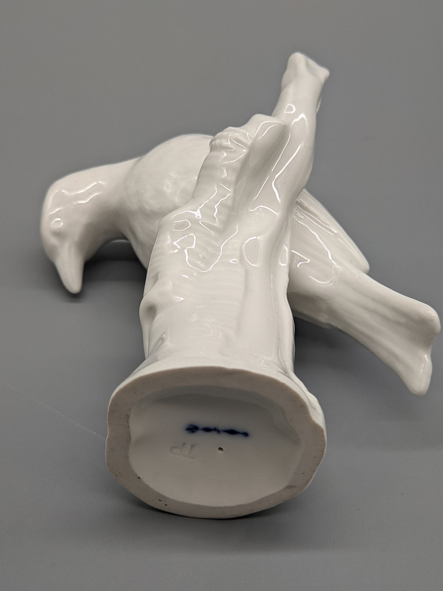 Edle Meissen Porzellan Figur Weißer Vogel Klassische Handwerkskunst