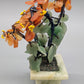 Asiatischer Edelstein Bonsai Baum Kunstvoller Jade und Karneol Dekobaum
