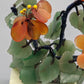 Asiatischer Edelstein Bonsai Baum Kunstvoller Jade und Karneol Dekobaum