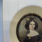 Antike Miniatur Biedermeier Dame im Rahmen Porträt Damen Bild