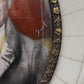 Antik-Stil Goethe Miniatur Porträt Deutsche Schule XIX