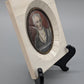 Antik-Stil Goethe Miniatur Porträt Deutsche Schule XIX