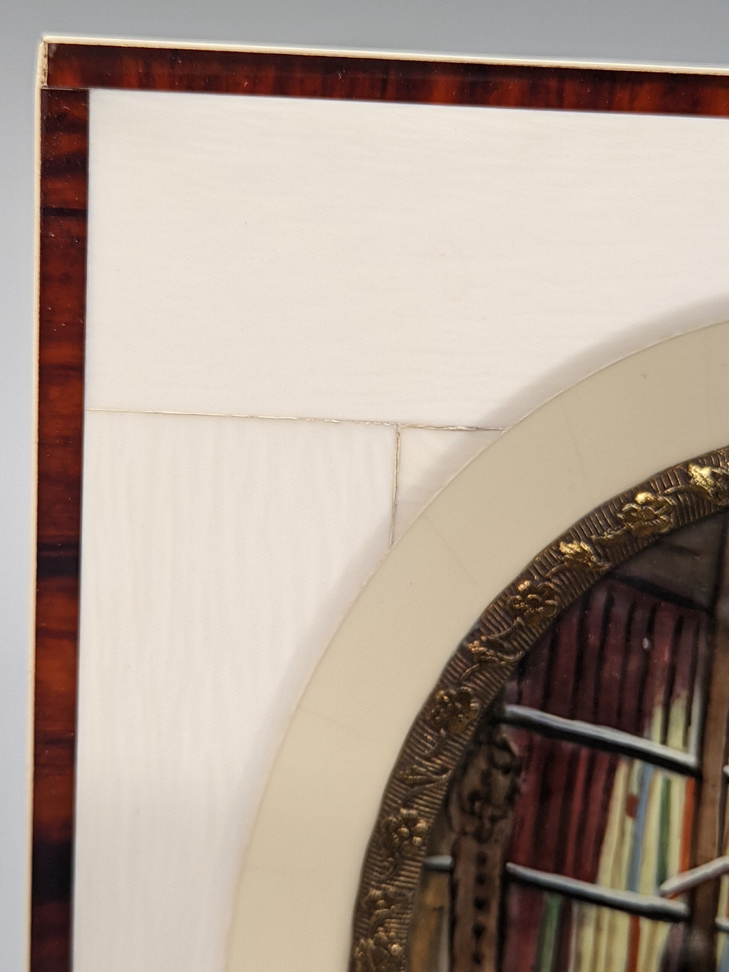 Deutsche Schule Miniatur Der Bücherwurm nach Carl Spitzweg