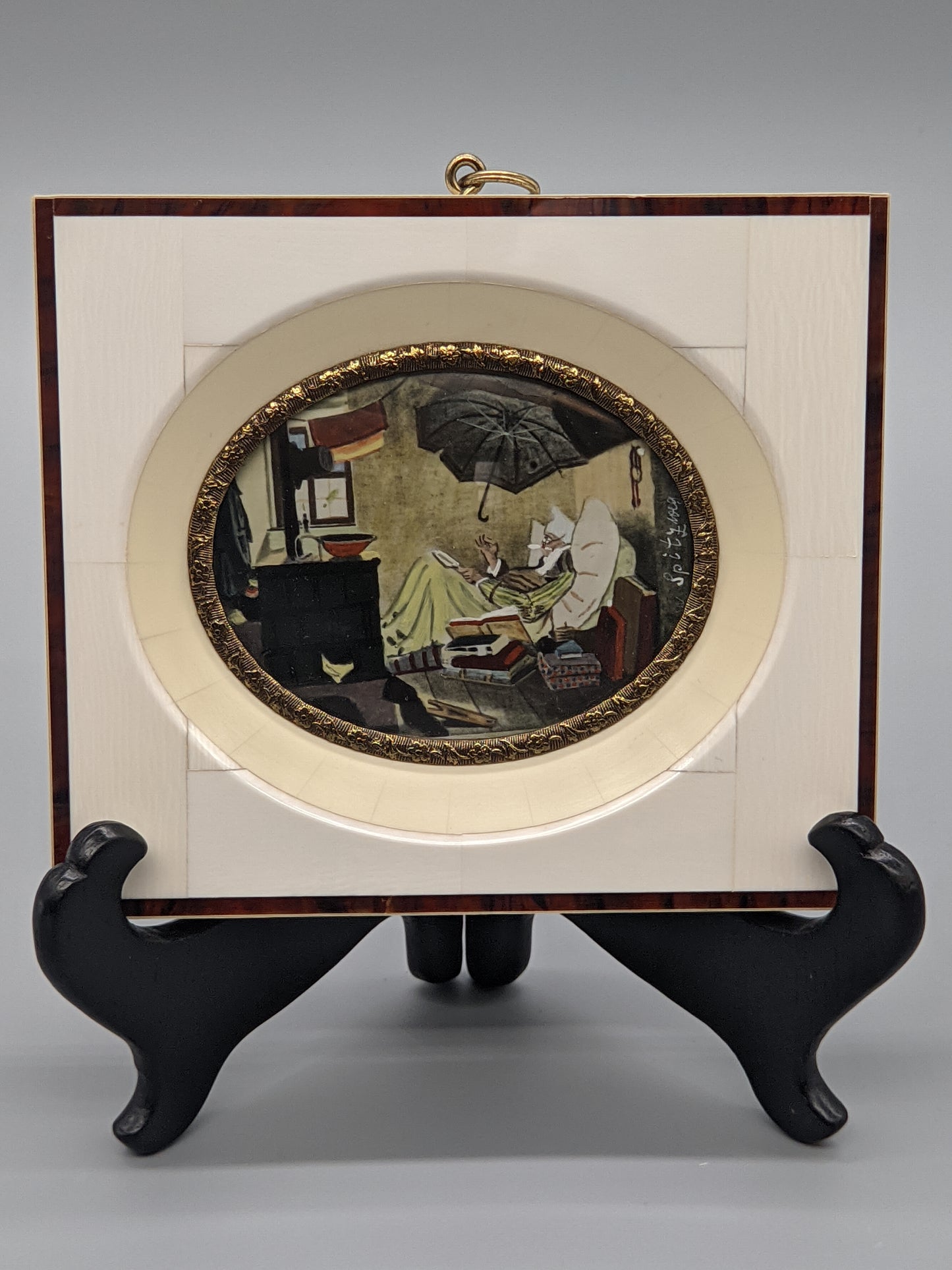 Deutsche Schule (XIX) Der arme Poet nach Carl Spitzweg
