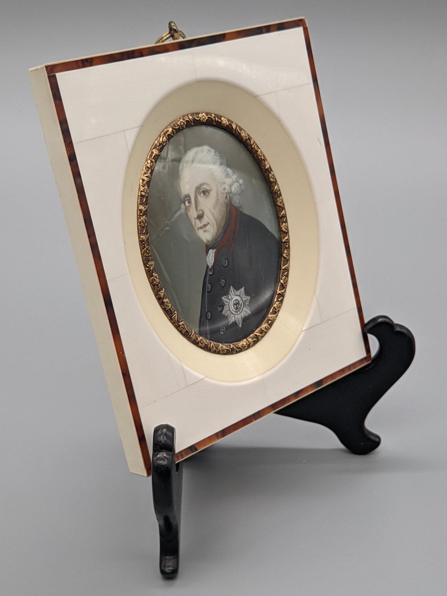 Miniatur Porträt Friedrich der Große