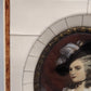 Antikes Miniaturporträt einer edlen Dame Elegantes Kunstwerk