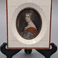Antike Porträtminiatur nach Joseph Stieler