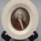 Feine Miniatur Malerei Porträt Johann Sebastian Bach
