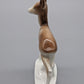 Filigrane Vintage Porzellan Figur Reh Naturnahes MidCentury Design