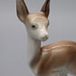 Filigrane Vintage Porzellan Figur Reh Naturnahes MidCentury Design