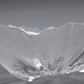 Vintage Kristall Glas Schale in Blütenform Elegantes Design