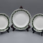 Edles Meissen Porzellan Teller Set Klassisches Weinlaub Dekor 3-teilig