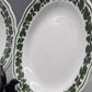Edles Meissen Porzellan Teller Set Klassisches Weinlaub Dekor 3-teilig