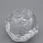 Eiskristall Teelichthalter aus Glas Rustikales Ice Rock Design