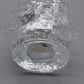 Eiskristall Teelichthalter aus Glas Rustikales Ice Rock Design