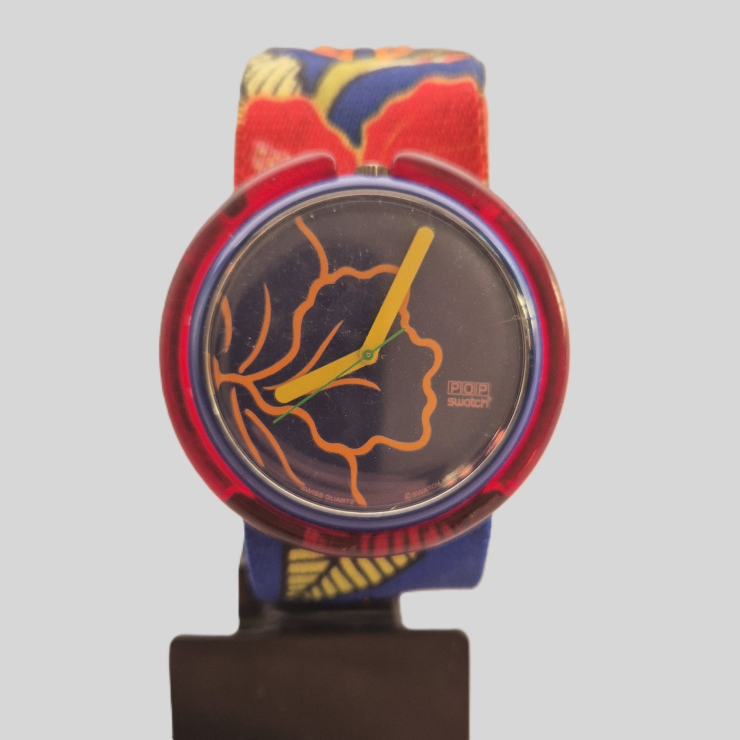 Pop-Art Swatch Armbanduhr – Auffälliges Design für Kunstliebhaber