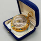 Luxus Seltene Taschenuhr 18K Gold Tascheuhr Adam & Eva 1949