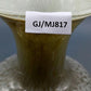 Vintage Opalglas Vase mit Teller – Elegantes Set in Pastelltönen