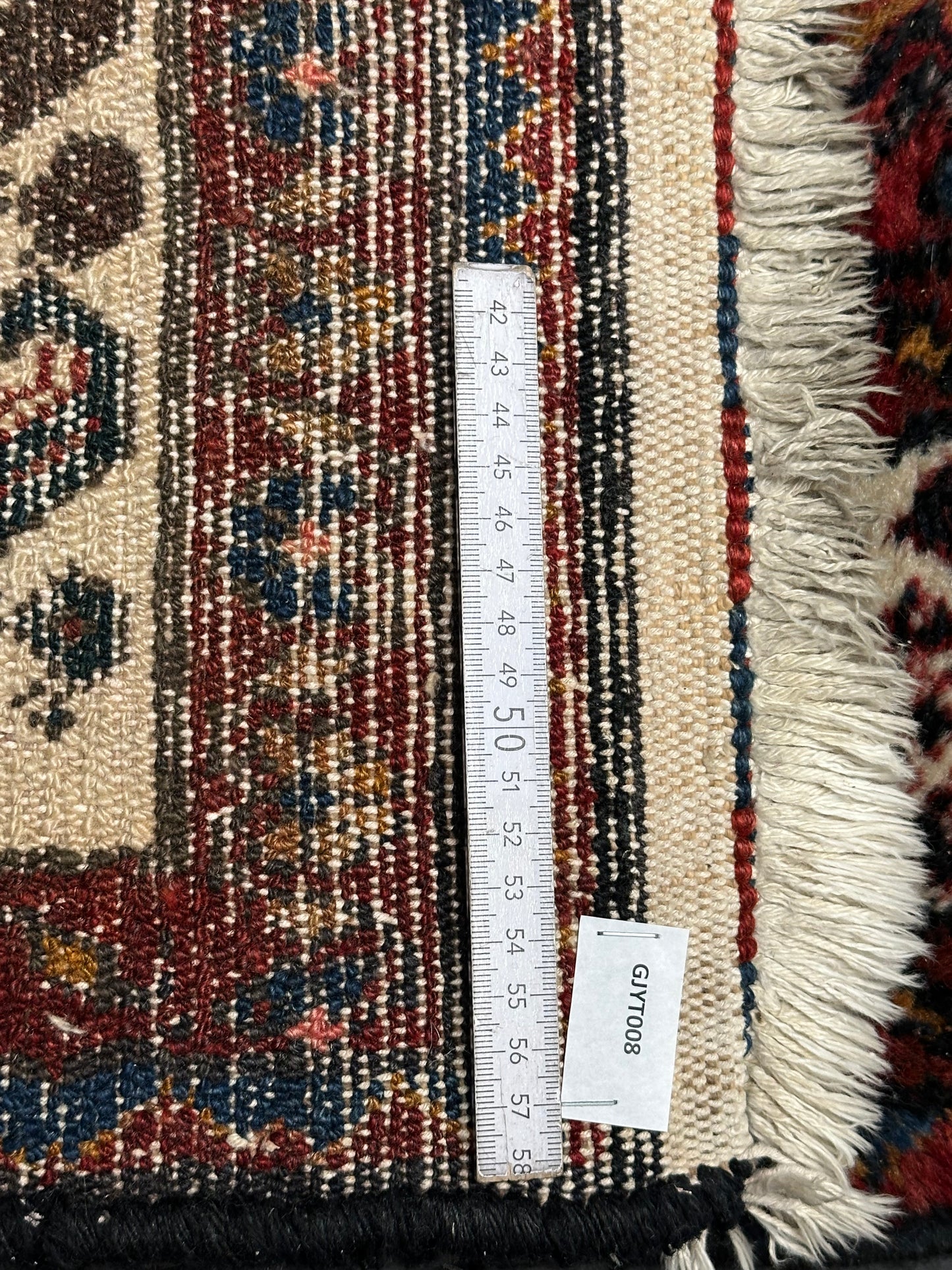 Orientteppich handgeknüpft Malayer Herati Naturfarben 305x105cm