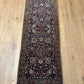 Orientteppich handgeknüpft Bidjar Läufer 73x206 cm Läufer