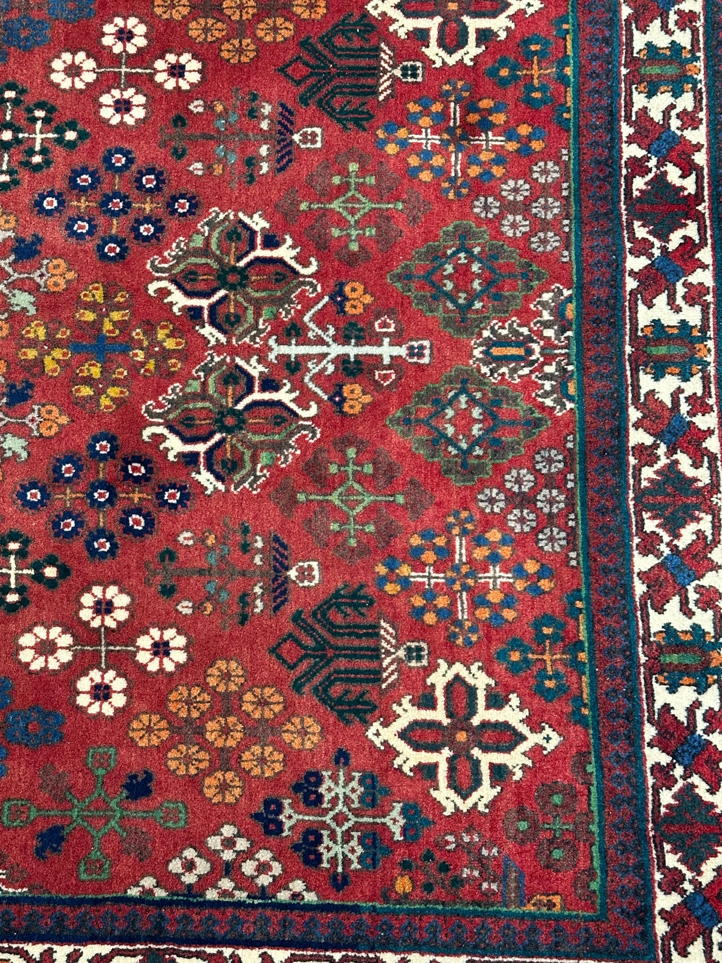 Orientteppich handgeknüpft MeyMey Keschan Naturfarben 157x112
