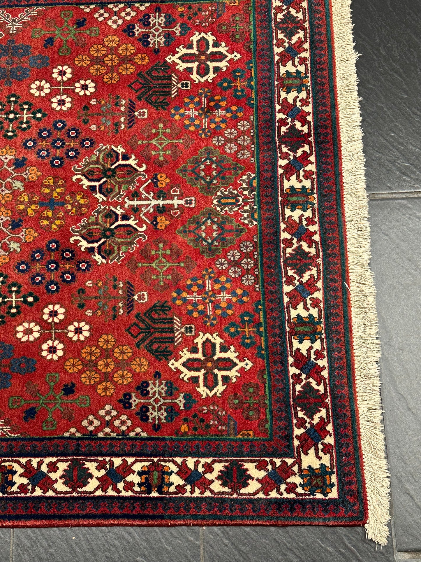 Orientteppich handgeknüpft MeyMey Keschan Naturfarben 157x112