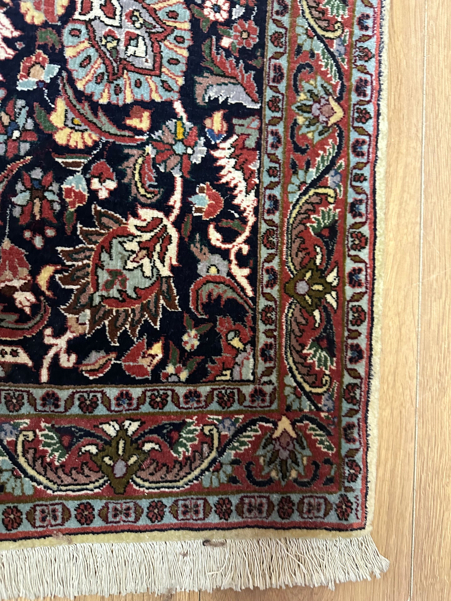 Orientteppich handgeknüpft Bidjar Läufer 73x206 cm Läufer