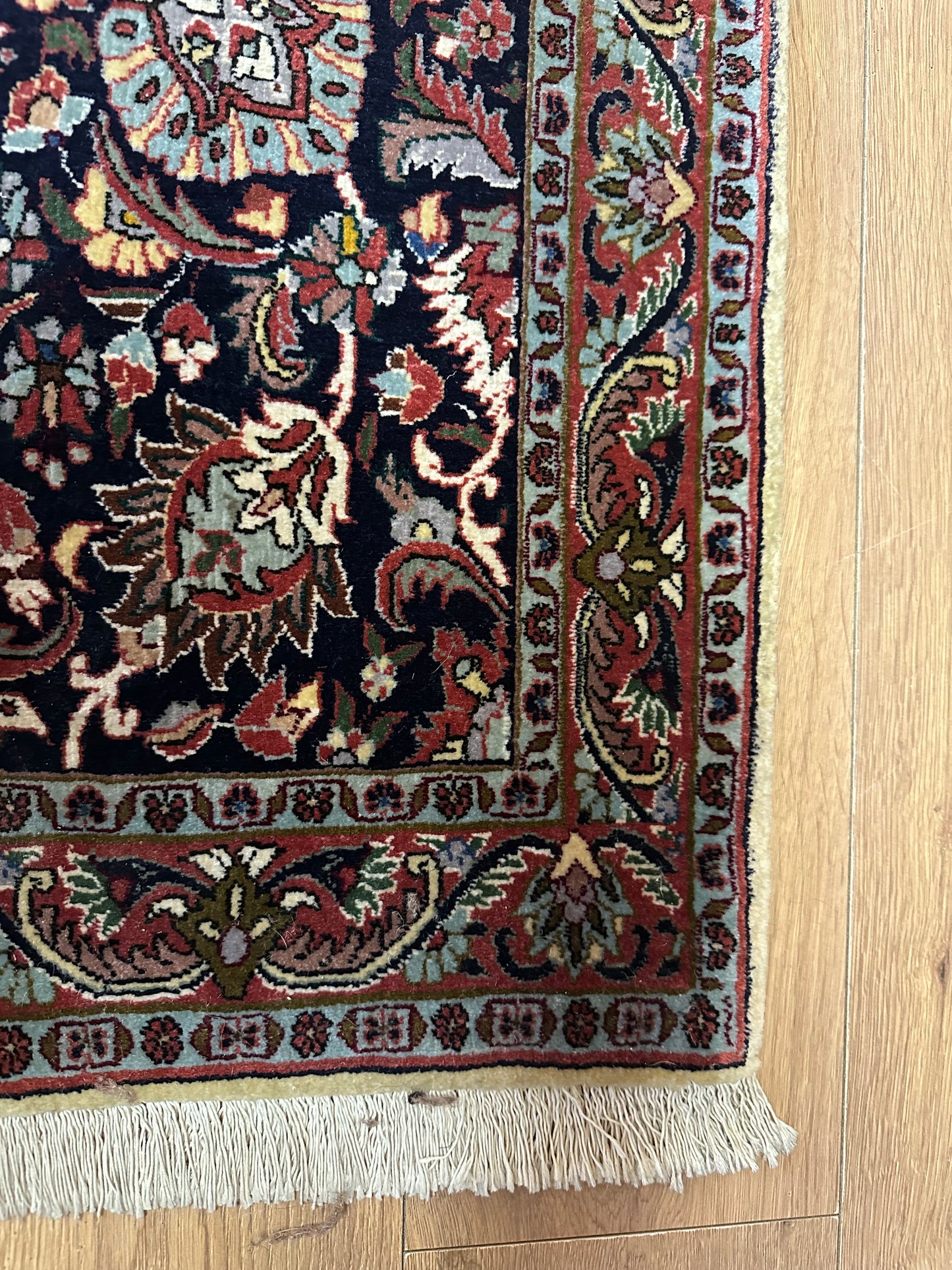 Orientteppich handgeknüpft Bidjar Läufer 73x206 cm Läufer